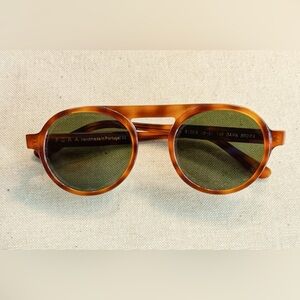 Fora Sunglasses, Brown Tortoise, Flat Profile